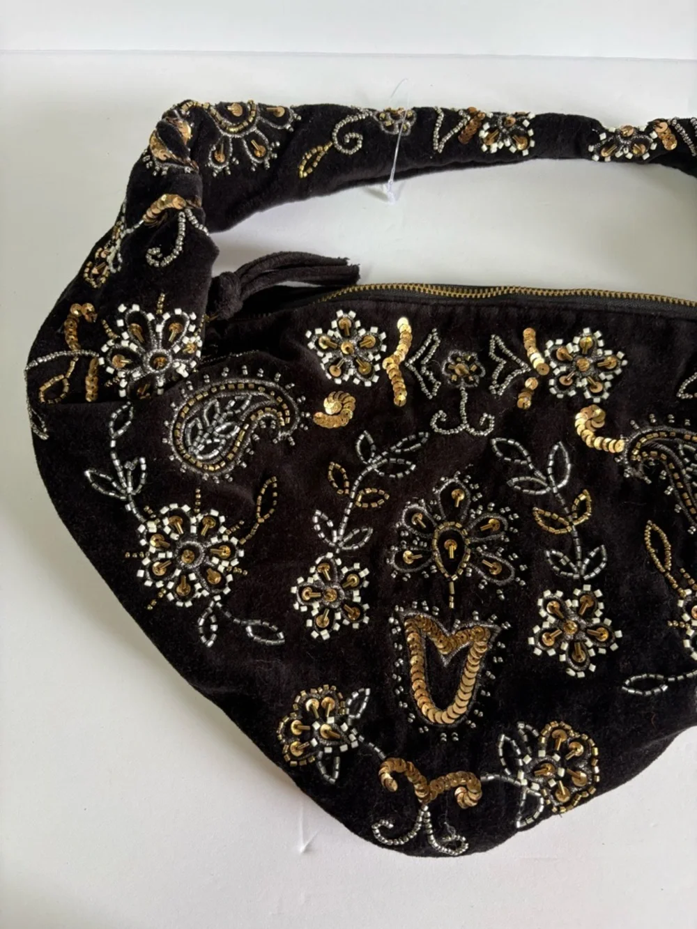 NWOT Free People Nashville Nights Beaded Bag